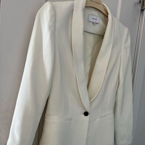 Reiss white blazer